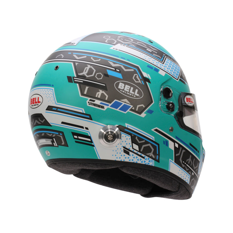 Bell Helmet Rs7 Stamina Anthracite/Red (Hans) 57(7 1/8) Fia8859-2024/Sa2025