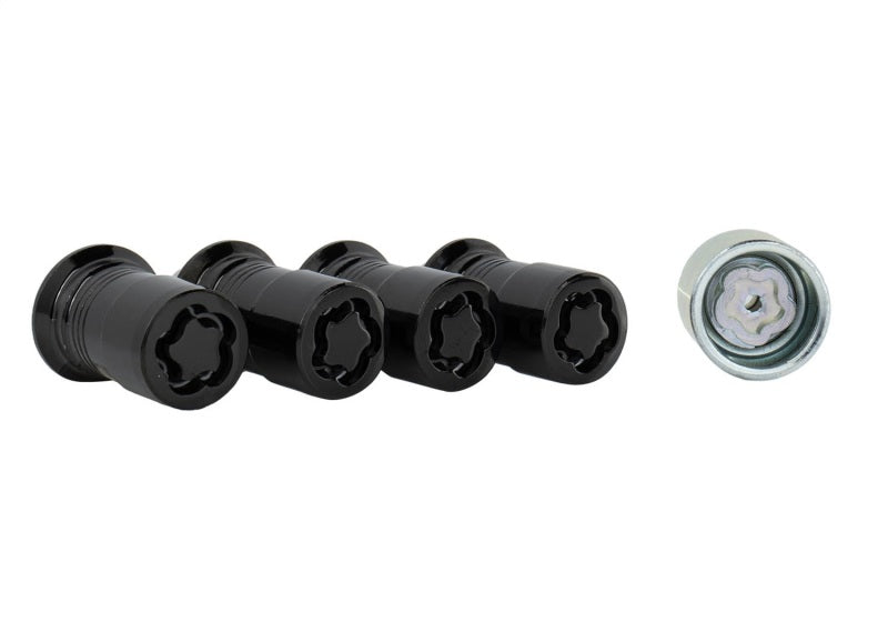 Ford Racing M14 x 1.5 Black Security Lug Nut Kit - Set of 4