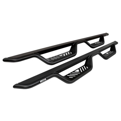 Westin 15-26/17-26 Ford F-150/F-250/F-350/F-450 SuperCab Outlaw Drop Nerf Step Bars Tex Black