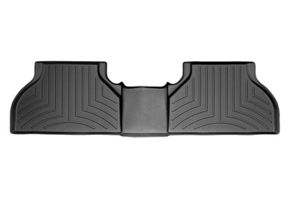 WeatherTech 13+ Land Rover Range Rover Evoque Rear FloorLiner w/ 2nd Row Retention - Black