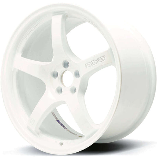 Gram Lights 57CR 15x8.0 +35 4x100 Ceramic White Wheel