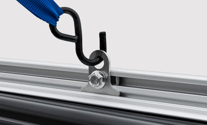Access ADARAC 2017+ Ford Super Duty F250/F350/F450 6ft 8in Box Aluminum Utility Rails - Silver