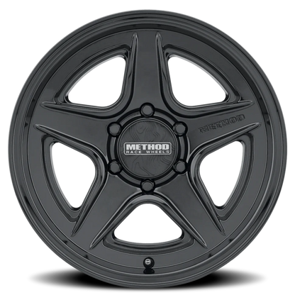 Method MR319 17x8.5 -0mm Offset 6x135 BP 87mm CB Gloss Black Wheel