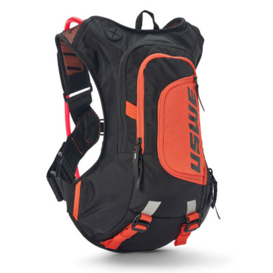 USWE Moto Hydro Hydration Pack 3L - Black/Factory Orange
