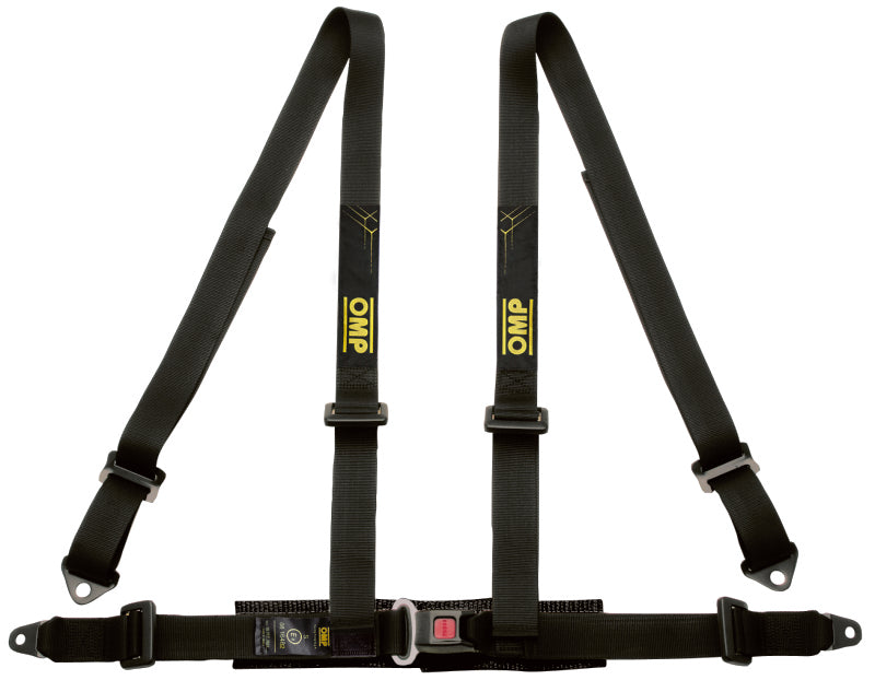 OMP 4 POINTS ECE HARNESS - ROAD 4 ECE 2208 RED