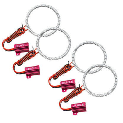 Oracle 07-12 GMC Acadia LED Headlight Halo Kit - Red
