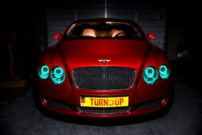Oracle 10-14 Bentley Continental GT LED Headlight Halo Kit - UV/Purple