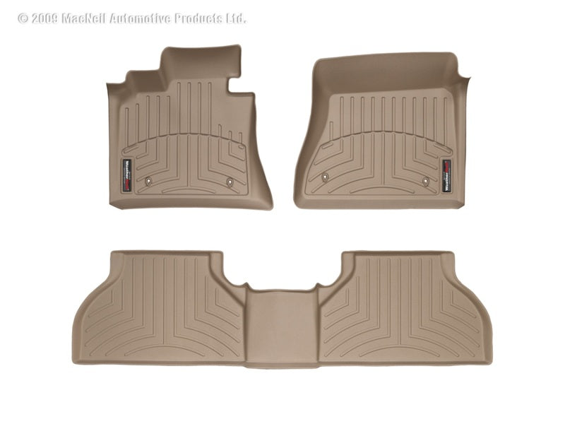 WeatherTech 10+ BMW 5-Series Rear FloorLiner - Black