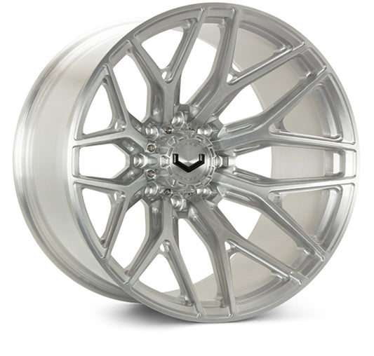 Vossen VFX-03 20x10 - 6x135 - ET18 - Super Deep - 87.1 - Brushed Gloss Clear Wheel