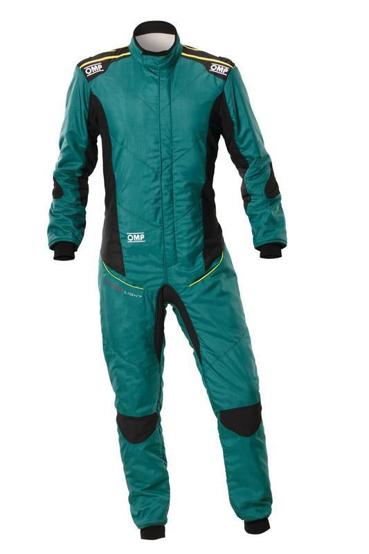 OMP TECNICA SUPERLIGHT OVERALL SFI GREEN SZ 54