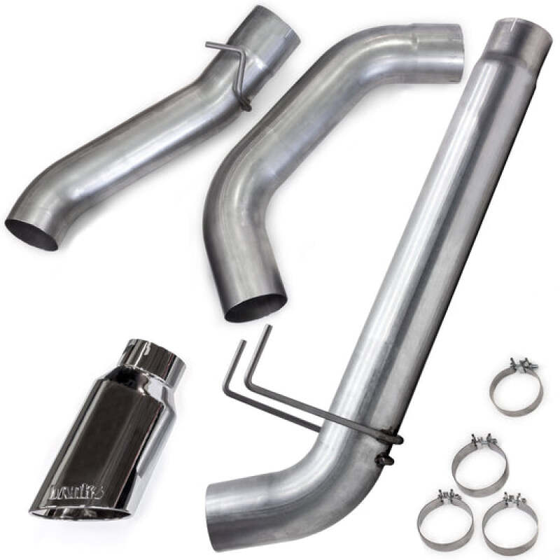 Banks Power 19-23 Ram 6.7L CCLB MSAL Monster Exhaust System - SS Single Exhaust w/ Chrome Tip