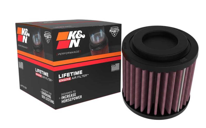 K&N Replacement Air Filter - Round 2 ID x 3.813in OD x 4in H for 21-23 Royal Enfield Bulle