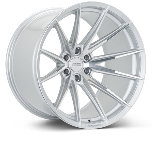 Vossen HFX-2 17x9 - 6x139.7 - ET0 - Super Deep - 106.1 - Silver Polished Wheel