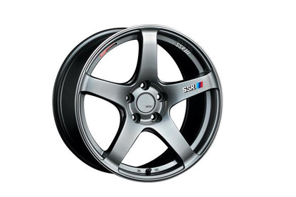 SSR GTV01 18x8.5 5x114.3 40mm Offset Flat Black Wheel 05-07 STI / 11+ tC