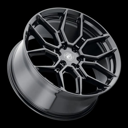 Forgestar X12 24x10 / 6x139.7 BP / ET30 / 6.68 BS Gloss Black Wheel