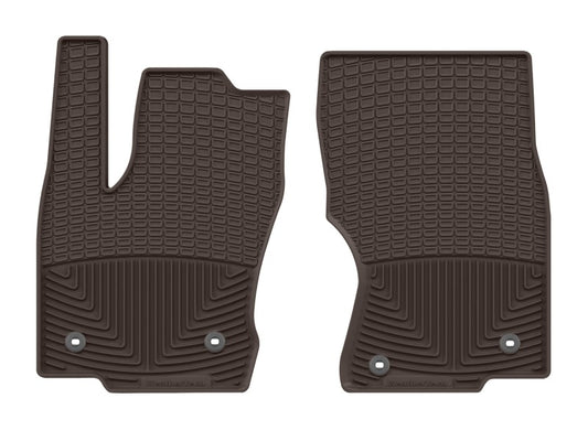 WeatherTech 24-27 Toyota Land Cruiser/24-26 Lexus GX Front All-Weather Floor Mats - Cocoa