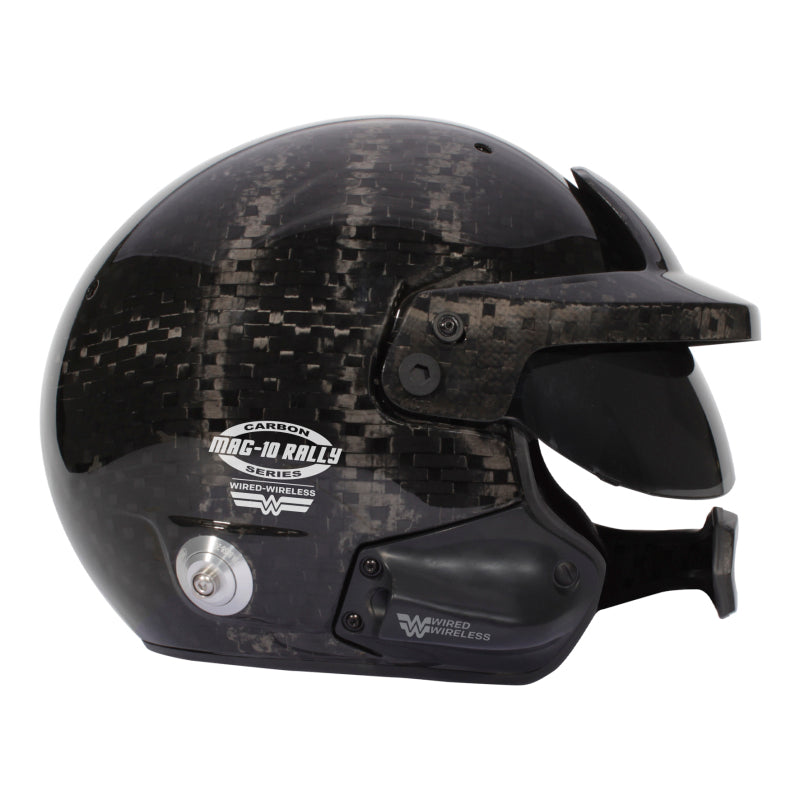 Bell Helmet Mag-10 Rally Ww Carbon (Hans) 61(7 5/8) Fia8859-2024/Sa2025