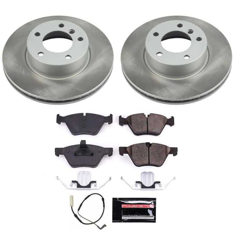 Power Stop 2007 BMW 328xi Front Semi-Coated Rotor Kit