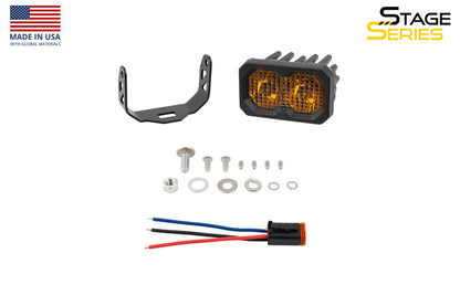 Diode Dynamics C2 2.0 Sport Yellow Driving Standard ABL (single)
