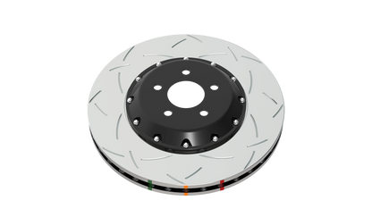 DBA 05-12 Corvette C6 w/Z06 pkg Front Slotted 5000 Series 2 Piece Rotor Assembled w/ Black Hat