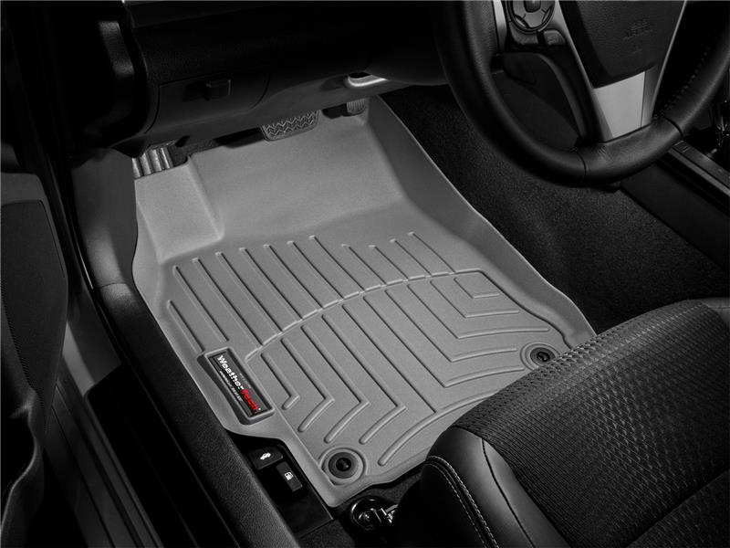 WeatherTech 1st & Second Row Gray Floorliners - 14-20 Toyota Tundra