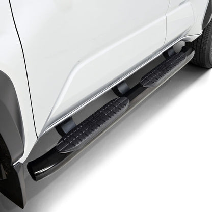 Westin 2025 Toyota 4Runner PRO TRAXX 5 Oval Nerf Step Bars - Semi-Gloss Black