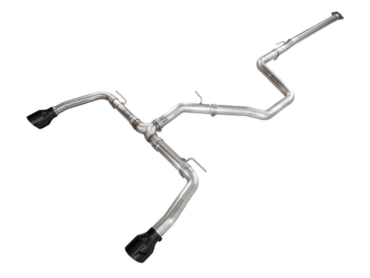 AWE Tuning 22-26 Hyundai Elantra N Track Edition Cat-Back Exhaust - Diamond Black Tips