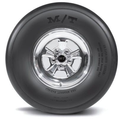 Mickey Thompson Pro Bracket Radial Tire - 28.0/10.5R15 X5 - 250798