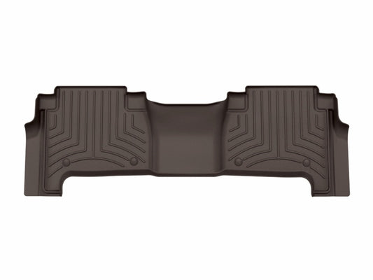 WeatherTech 19-24 Infiniti QX80 2nd Row Rear FloorLiner HP - Cocoa