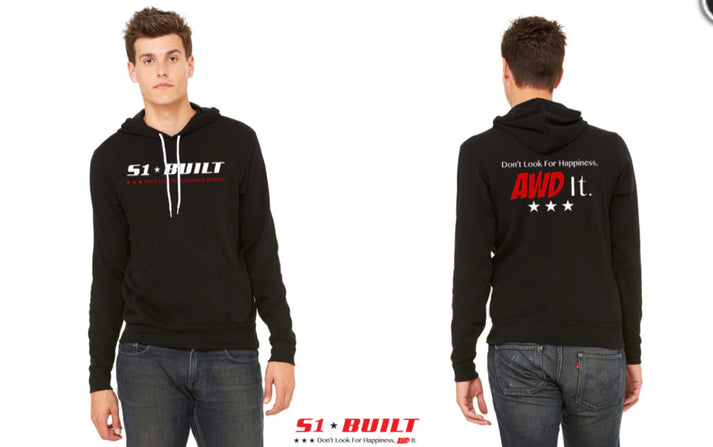 S1 Built - AWD Hoodie Black