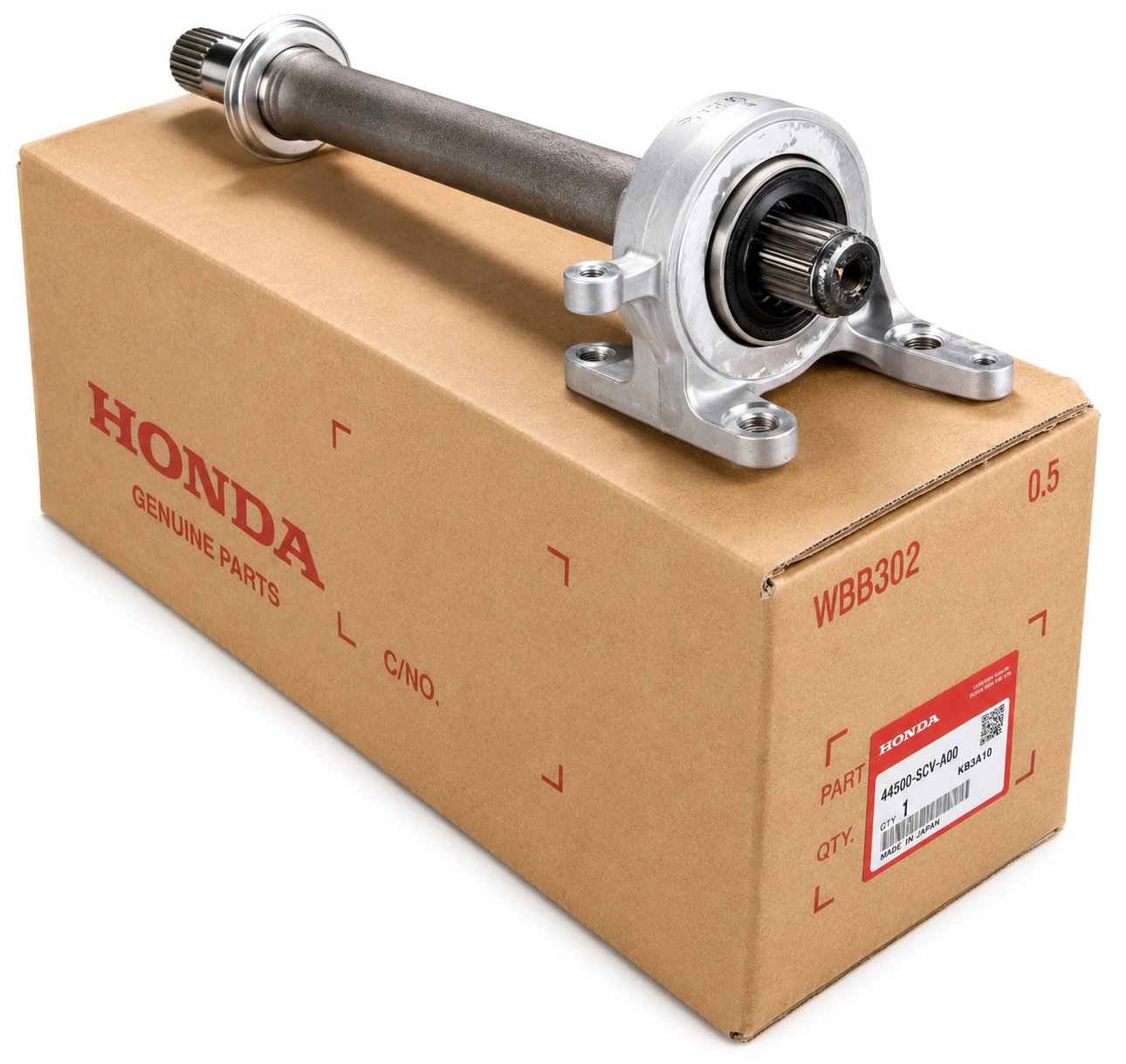 Honda - Genuine Honda/Acura RSX Type-S K-Series Intermediate Half Shaft | 44500-SCV-A00 K20 K24