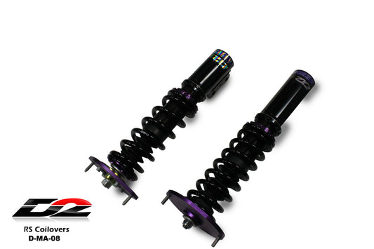 D2 Racing - RS Coilovers for 88-90 MAZDA 323 GTX
