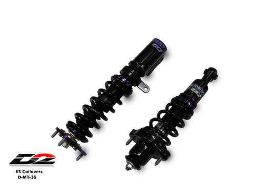 D2 Racing - RS Coilovers for 07-2017 Mitsubishi Lancer, Includes Ralliart