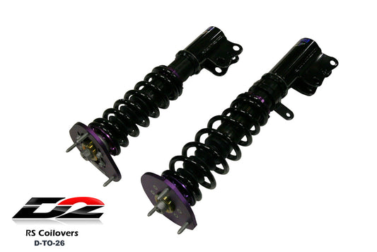 D2 Racing - RS Coilovers for 88-02 Toyota COROLLA / CHEVY PRIZM 89-02