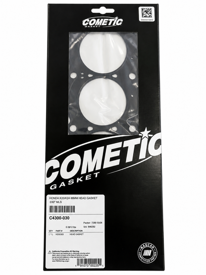 Cometic Honda K20/K24 86mm Head Gasket .030 inch MLS Head Gasket