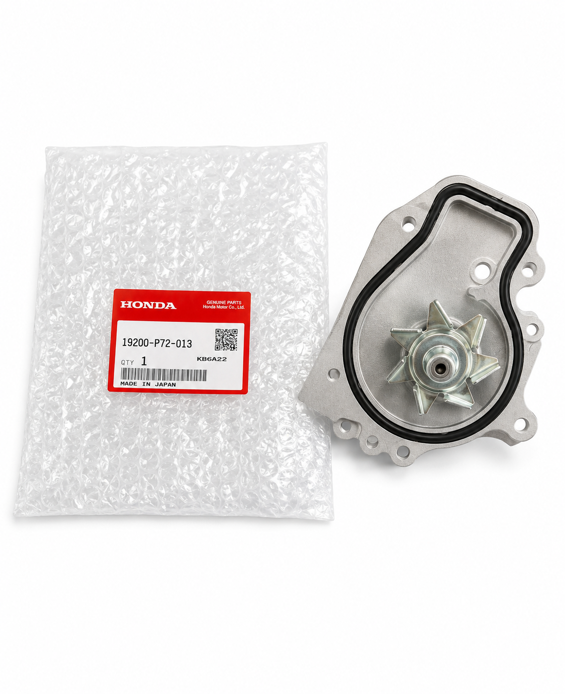 Honda - Genuine Honda OEM Water Pump 19200-P72-013 | B16 B18C Integra Type R Civic EK9