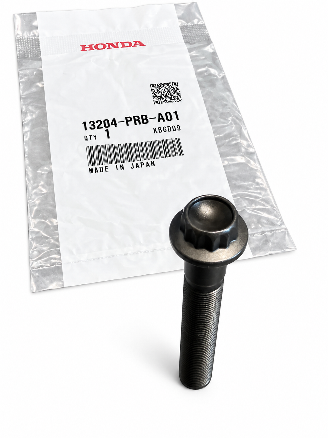 Honda- Genuine Honda OEM K20 Connecting Rod Bolt – 13204-PRB-A01