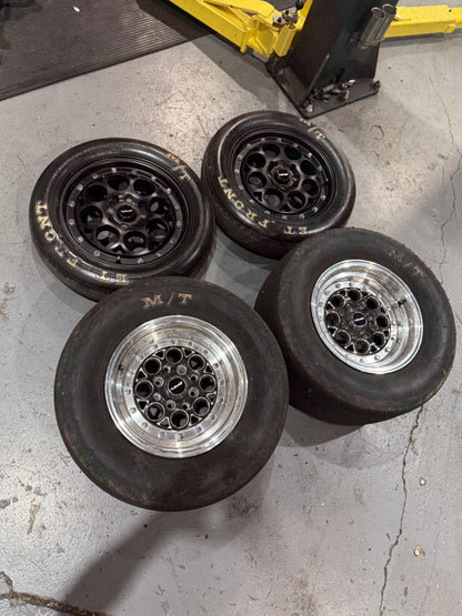 Tsm Used Parts Collection - VMS Wheels Front & Rear W/Mickey Thompson Tires