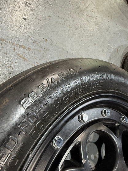 Tsm Used Parts Collection - VMS Wheels Front & Rear W/Mickey Thompson Tires