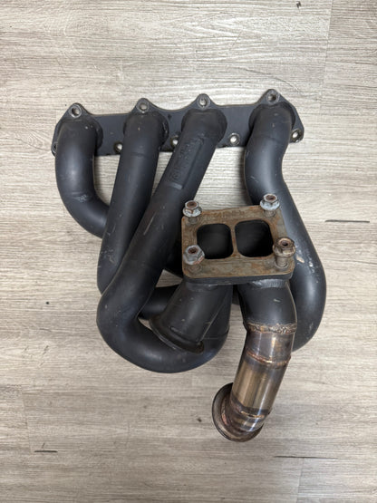 Tsm Used Parts Collection - Full-Race Dual Gated B-series Top Mount Turbo Manifold