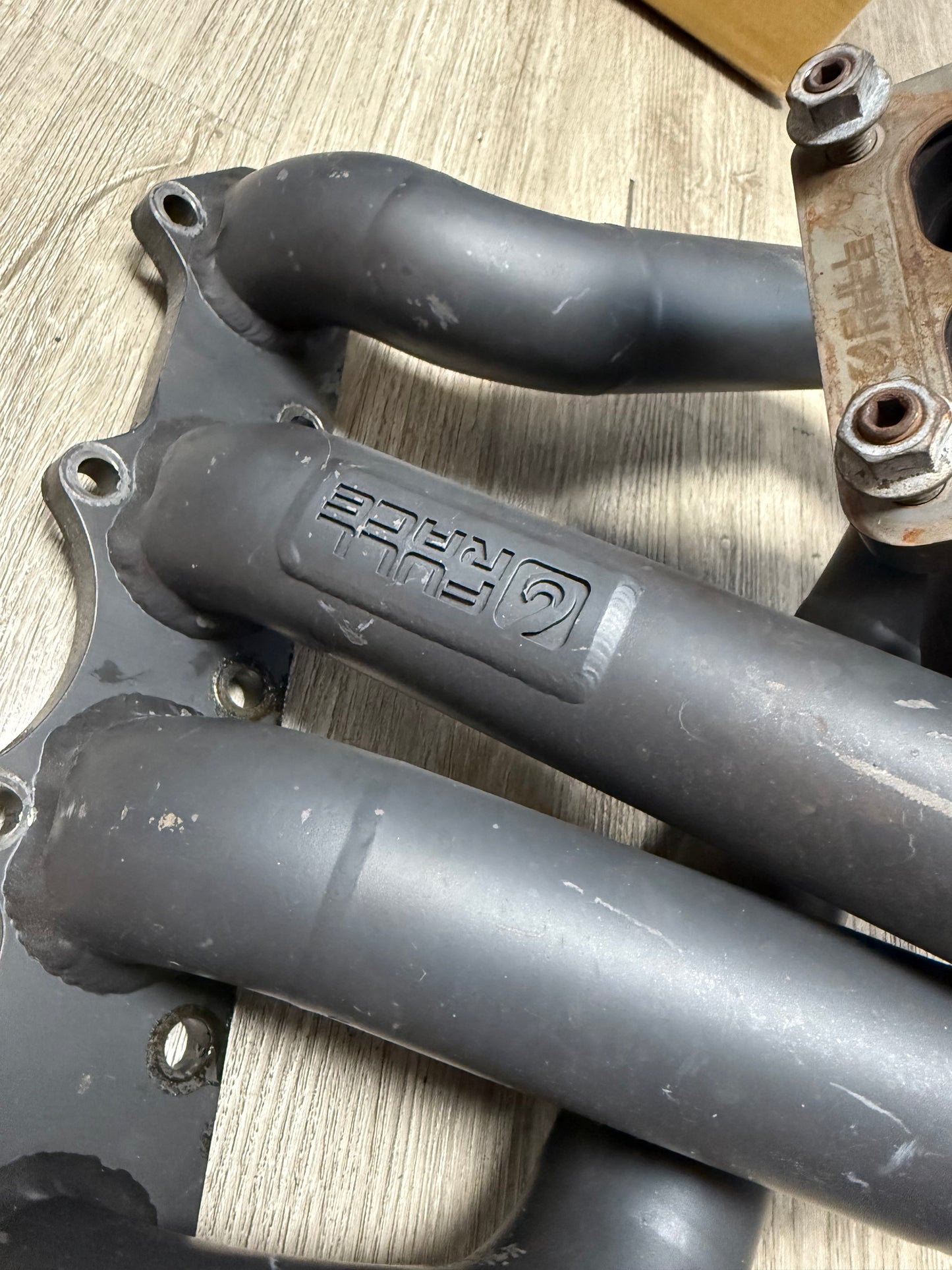 Tsm Used Parts Collection - Full-Race Dual Gated B-series Top Mount Turbo Manifold