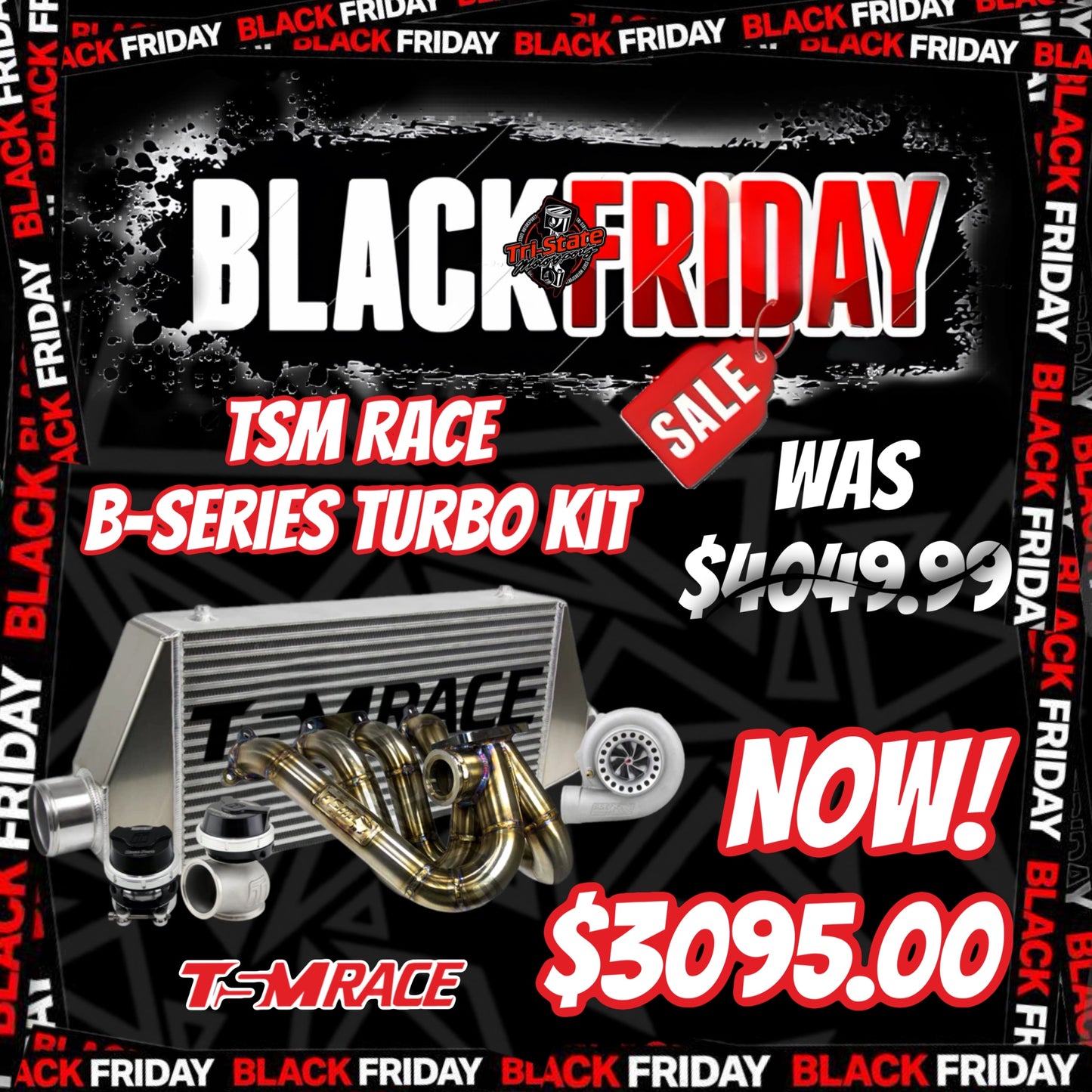 TSM Race - B-Series Turbo Kit