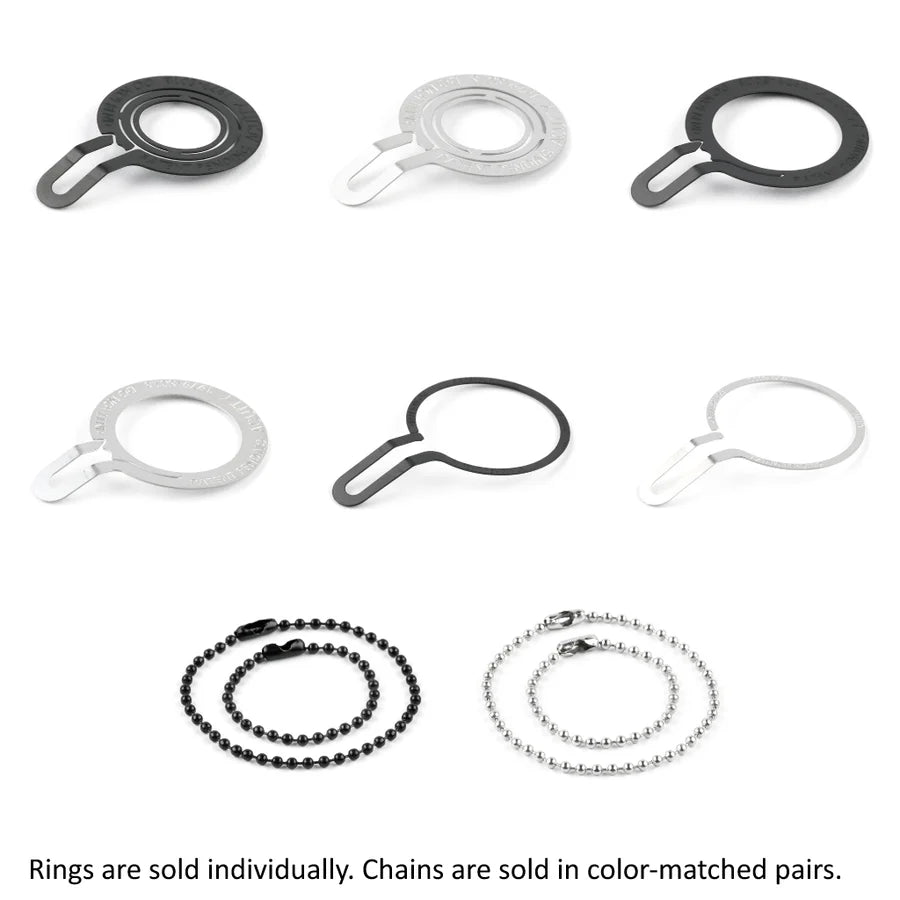 Acuity - Shift Knob Charm Rings and Charm Chains