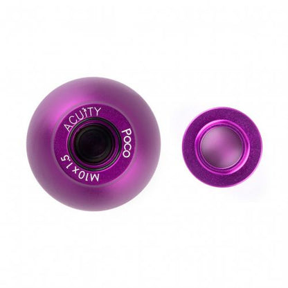 Acuity - POCO Low-Profile Shift Knob in Satin Purple Finish (M10X1.5)