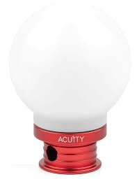 Acuity - SATIN RED ALUMINUM SHIFT BOOT COLLAR FOR POCO SHIFT KNOBS