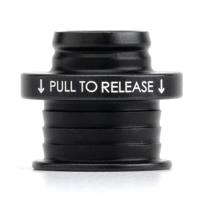 Acuity - Satin Black Aluminum Shift Boot Collar for POCO Shift Knobs