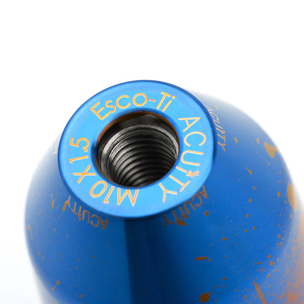 Acuity - ESCO-Ti Shift Knob in Splatter Titanium Finish (M10X1.5)