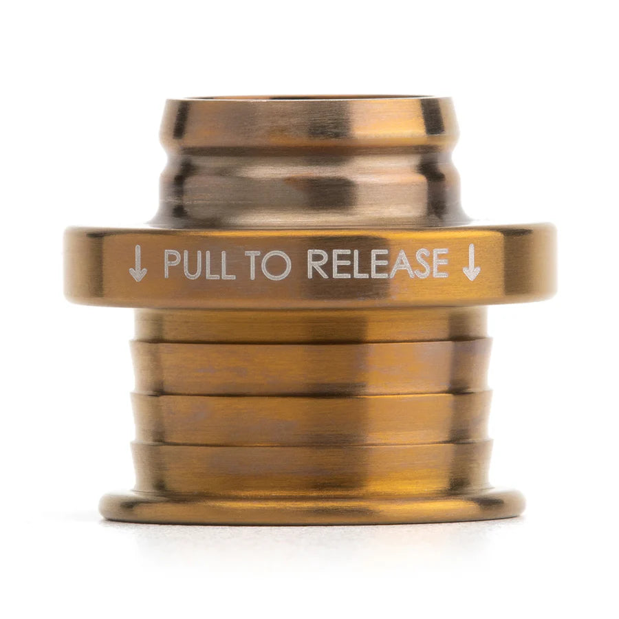 Acuity - Burnt Gold Titanium Shift Boot Collar for POCO Shift Knobs