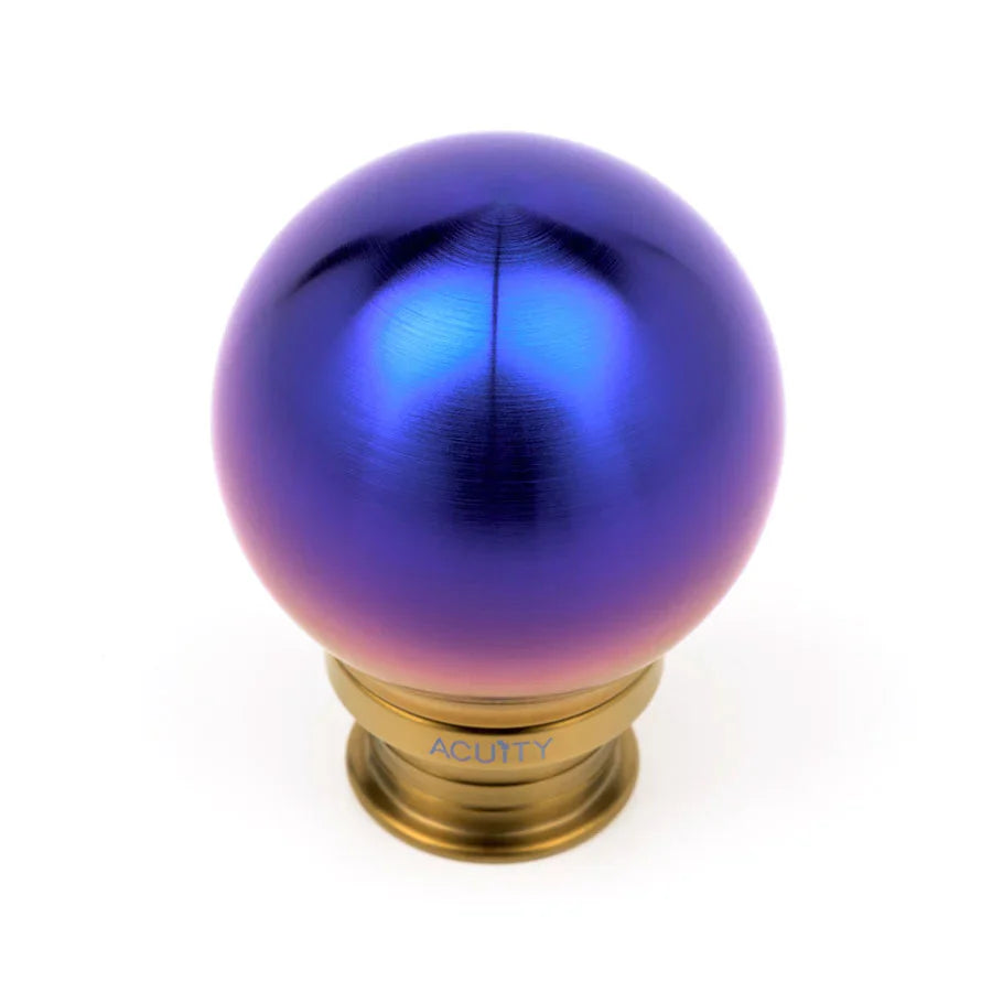 Acuity - POCO-Ti Low Profile Shift Knob in Burnt Titanium Finish (M10x1.5)
