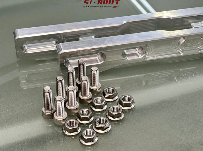 S1 Built - Billet Carrier Bearing Brackets